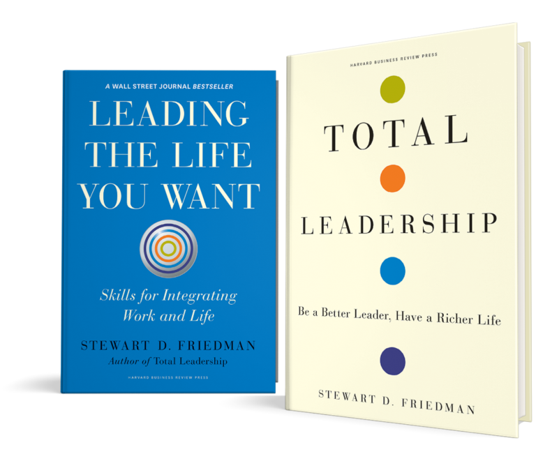 Wharton, Total Leadership, leadership development, work/life